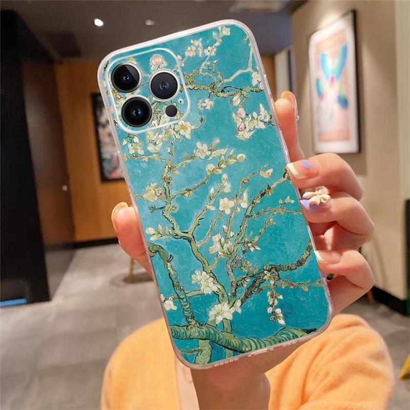 Phone Case For Iphone 17 Pro Max Air 16 15 14 13 Pro Max 15 16 Pro 15Plus Van Gogh Painting Art