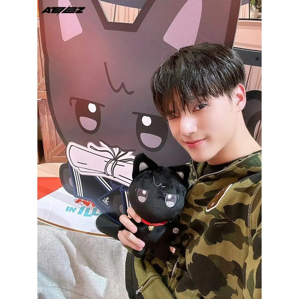 Kpop Aniteez Kawaii Stuffed Animals Plushies Toy Room Decor Hongjoong Seonghwa Yunho Yeosang San Ming Wooyoung Jongho Plu