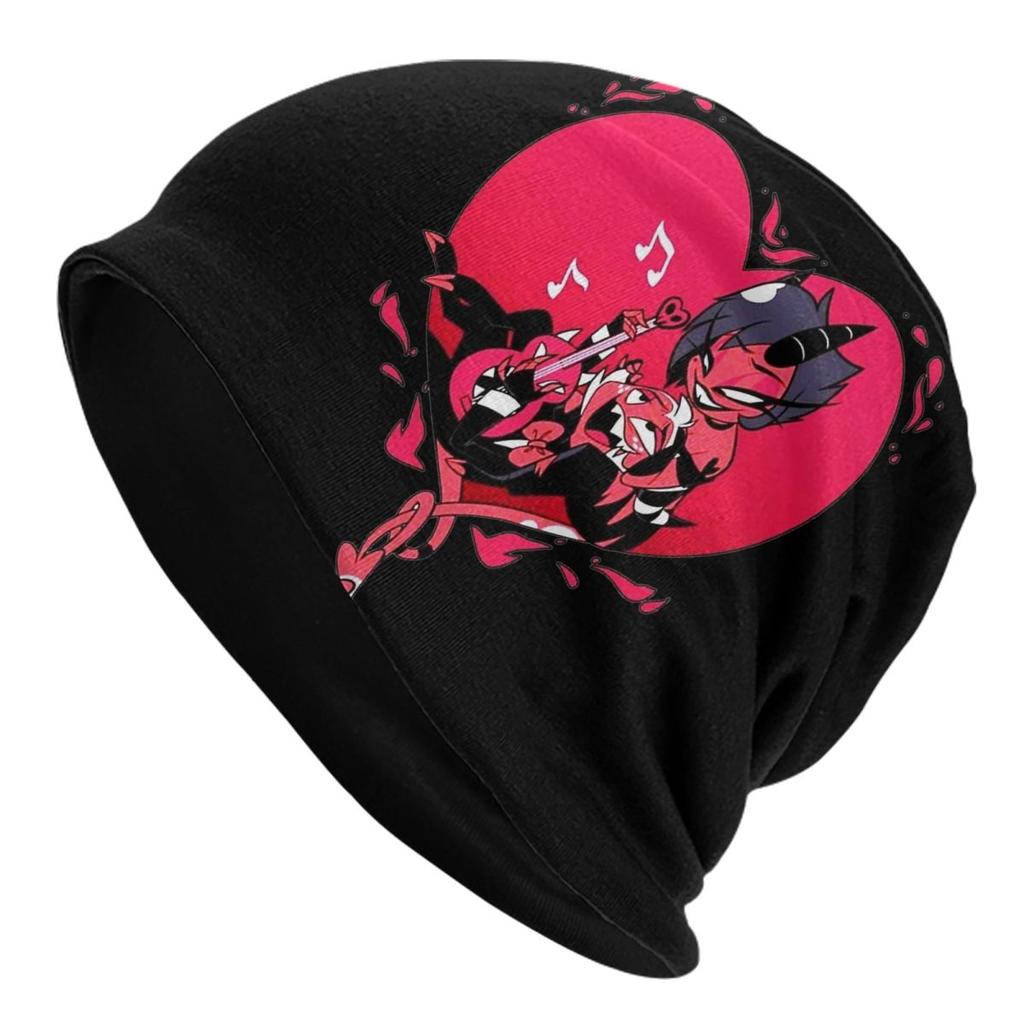 Helluva Boss Loona Cappello Fan Art Merchandising Goth Autunno Inverno Street Skullies Berretti Cappello Primavera Caldo Doppio Uso Cappelli Bonnet