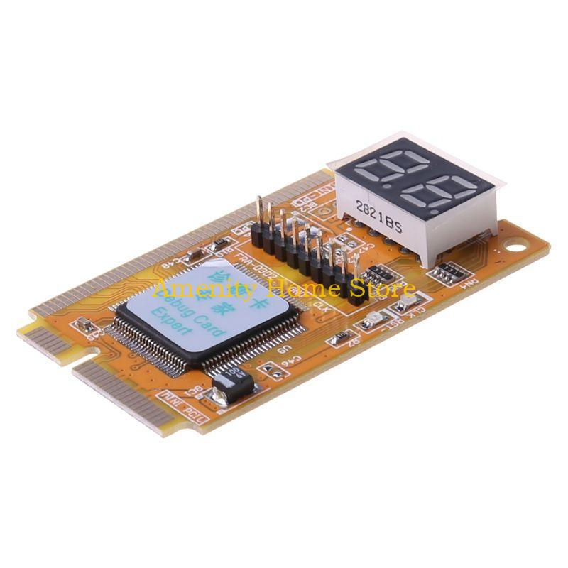 F26C Post Card Diagnostic 3 in 1 Mini PCI/PCI-E LPC PC Tester Post Card