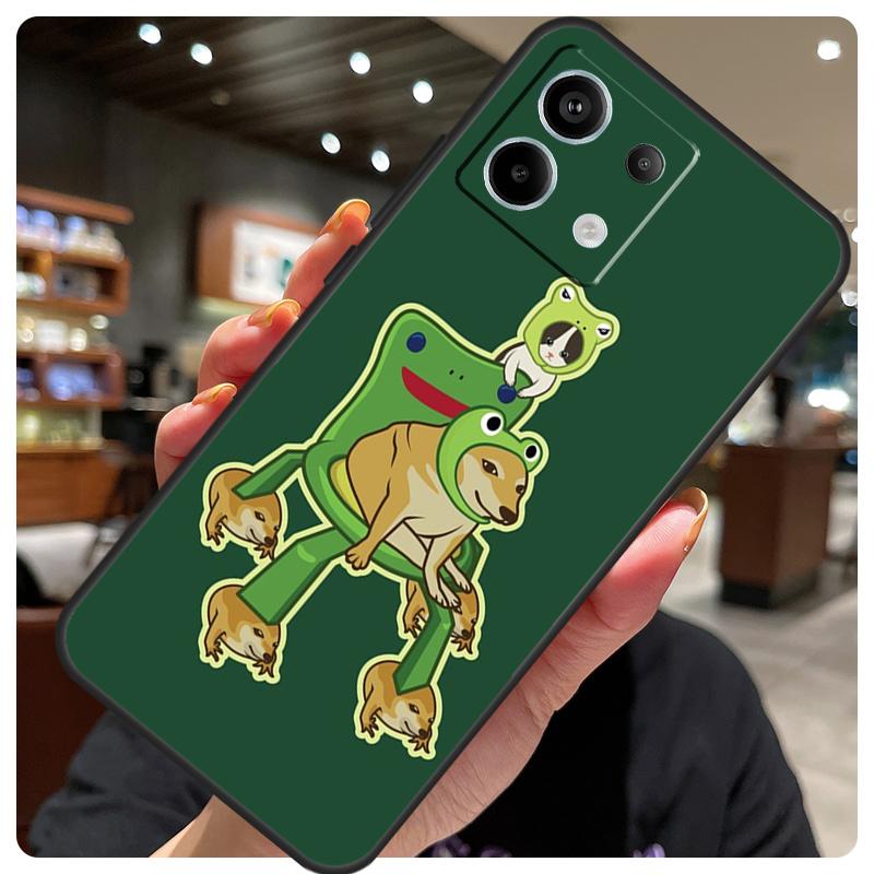 Cheems Doge Case For Xiaomi Redmi Note 14 10 11 12 13 15 Pro Plus Cover For Redmi 15 15C 14C 10C 12C 13C