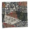 55x55cm Soft Retro Soft Cotton Square Scarf for Women Neckerchief Cotton Headscarf Floral Printed Scarf Hijabs
