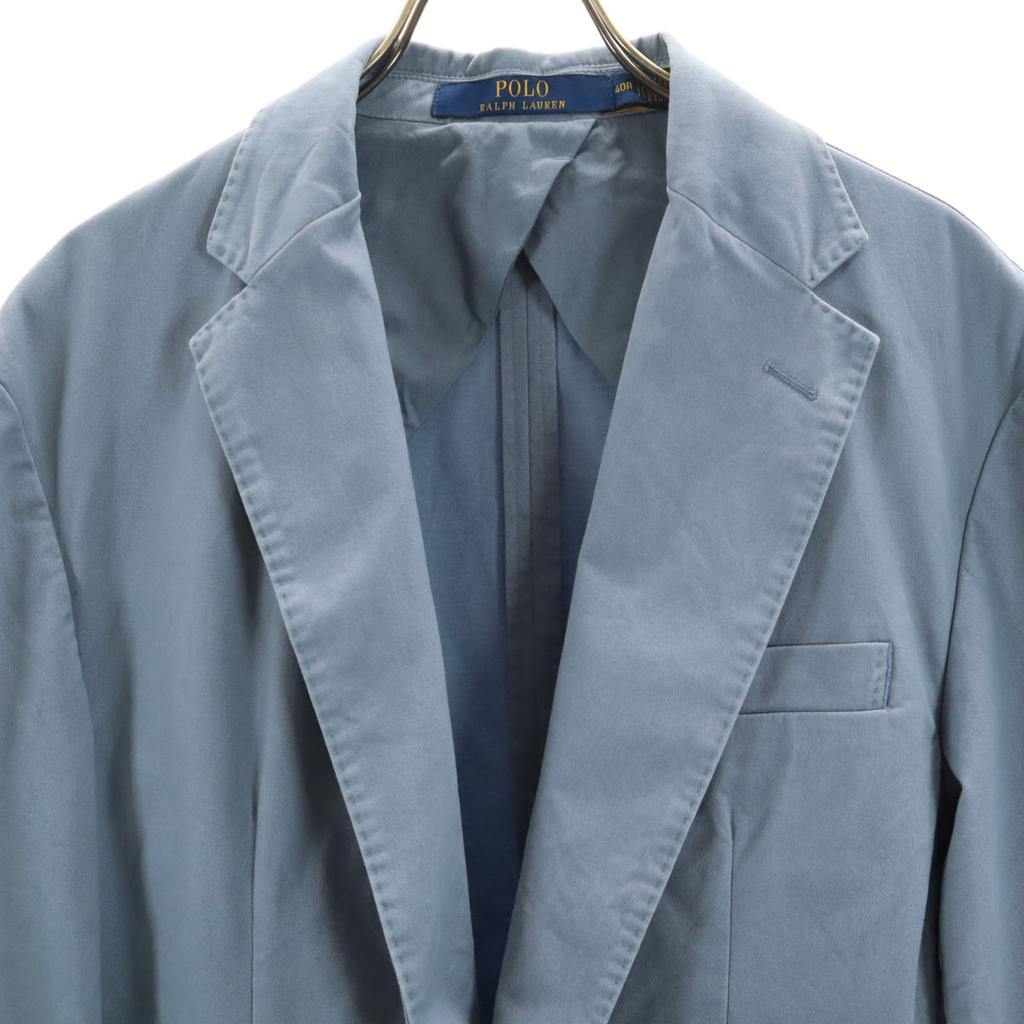 POLO RALPH LAUREN tailored jacket 40 Blue gray Men's Used