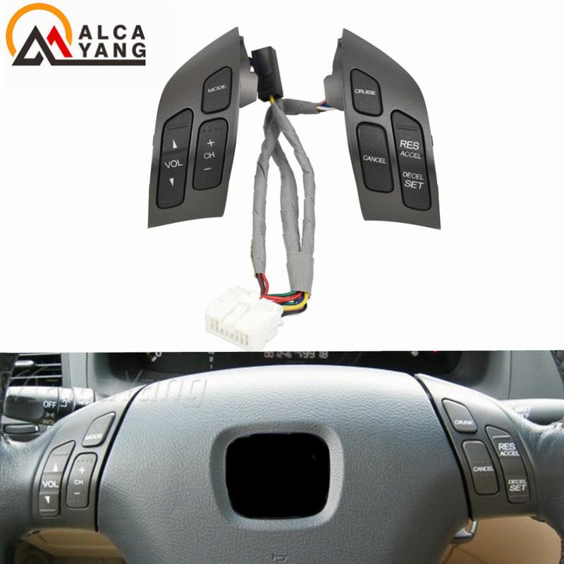

Кнопка керування аудіо на кермі 35880-SDB-A21 35880-SDB-A01ZA Для Honda Accord 2003-2007 Багатофункціональне кермо