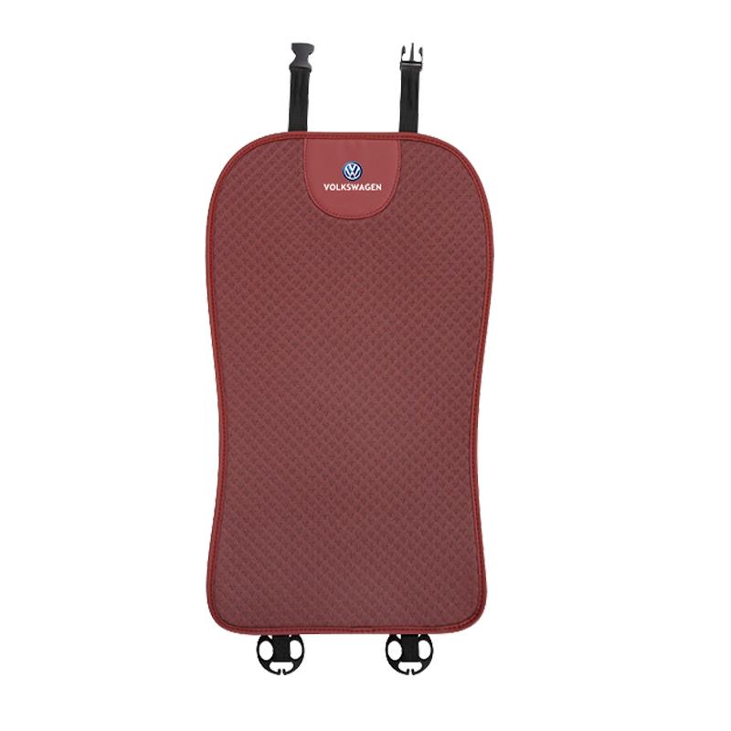 Car Ice Silk Seat Cushion Seat Covers For VW Golf Phaeton GTI Teramont Polo Backrest Mat Rear Seat Cushion Car Interior Keychain Zh6