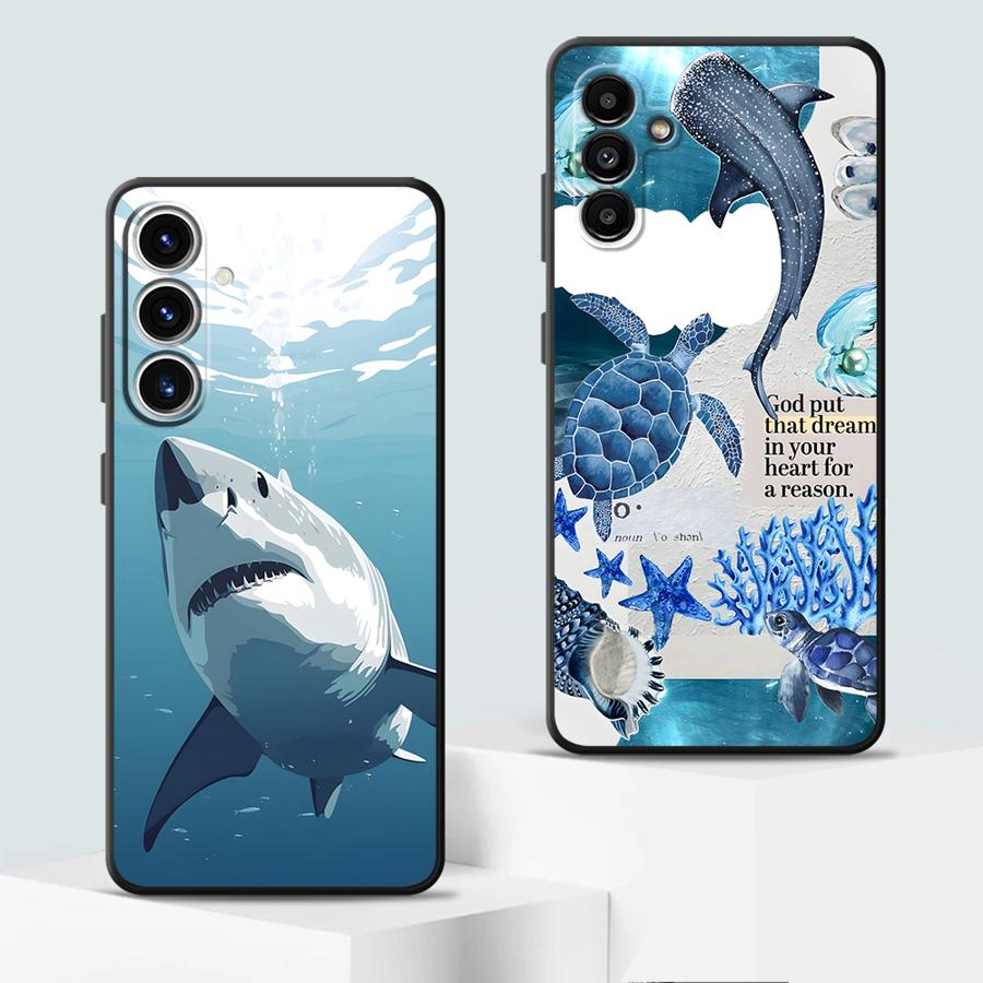 Phone Cover Case for Samsung Galaxy A57 A26 A37 A22 A23 A73 A51 A52 A36 A25 A53 A35 A32 A55 A24 A72 A71 Creative Marine