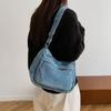 Denim Bag Women's Large Capacity Crossbody Bag Student Commuter Tote Bag