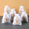 6pcs Animal Gift Bags Jungle Safari Cookie Bags Birthday Party Decorations Kids Favors Wild One Party Supplies Candy Bag GIfts