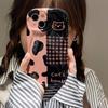 Case For iPhone 17Air 16E 17 16 Pro Max 15 Plus 11 PRO Max Cute Sweet Animals Dog Cat Wave Side Cartoon Soft Silicone Cover