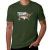 Usa Vintage License Plates Map Tshirt Hippie Clothes Summer Clothes Anime T Shirt For Unisex