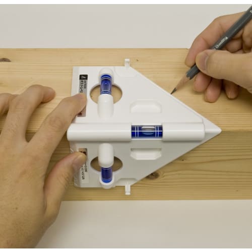 Shinwa Sokutei Post Level, Stopper Type, with Magnet, 76339