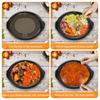2PCS Silicone Slow Cooker Liners Fit 6-7 Quarts Oval Pot Leakproof Slow Cooker Divider Liner Heat Resistant Slow Cooking Liner