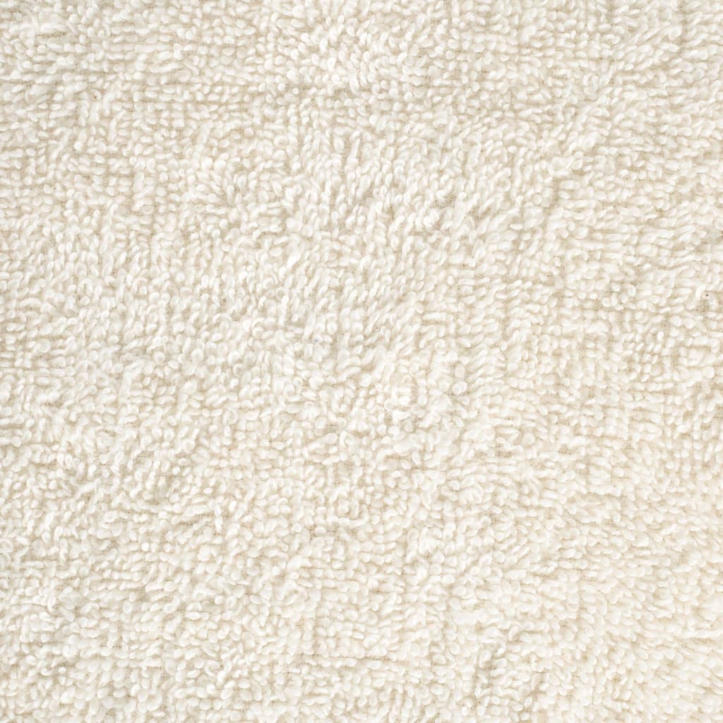 Ręczniki Premium Solund 10 Szt., Kremowe, 100X200 Cm, 600 G/Cm²