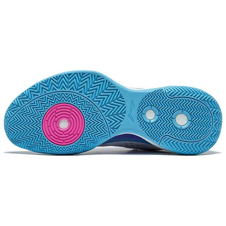 Li-Ning Adidași Super Light V2 Ripple Bărbați Alb Ceară-Albastru Roz ABAT029-11