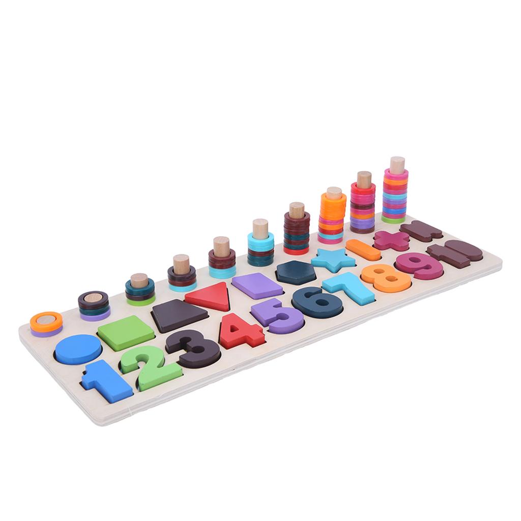 3in1 Intelligent Children Matching Puzzle Early Education Block Matching Puzzles Kid Toy
