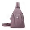 Schoolbag Small Backpack Women's 1011 New Women's Daily Commuting Dual-purpose Crossbody Breast Bag Small Multi-layer Multi-pocket Backpack