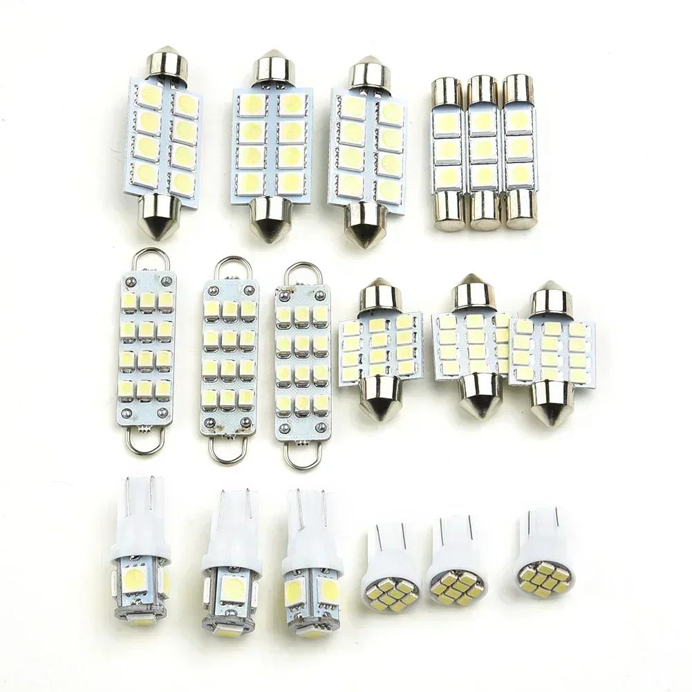 

18x комплект светодиодных фонарей для салона DC 12 В 6000 К для Jeep Grand Cherokee WJ 1999-2004 LED COB Reverse Light