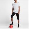Nike Dry CR7 Squad Solid Color Round Neck Short Sleeve Casual T-Shirt Men Tops White 882992-100