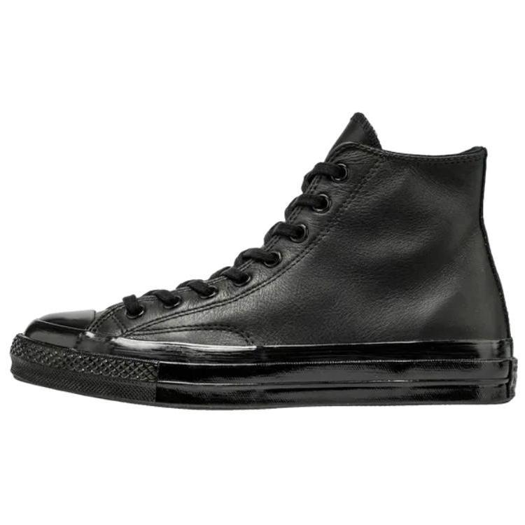 Converse Chuck 70 Mono Leather Black Men Sneakers Metallic-Black 155454C
