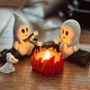 1Set Led Glowing Ghost Campfire Gathering Night Light For Halloween Decorations