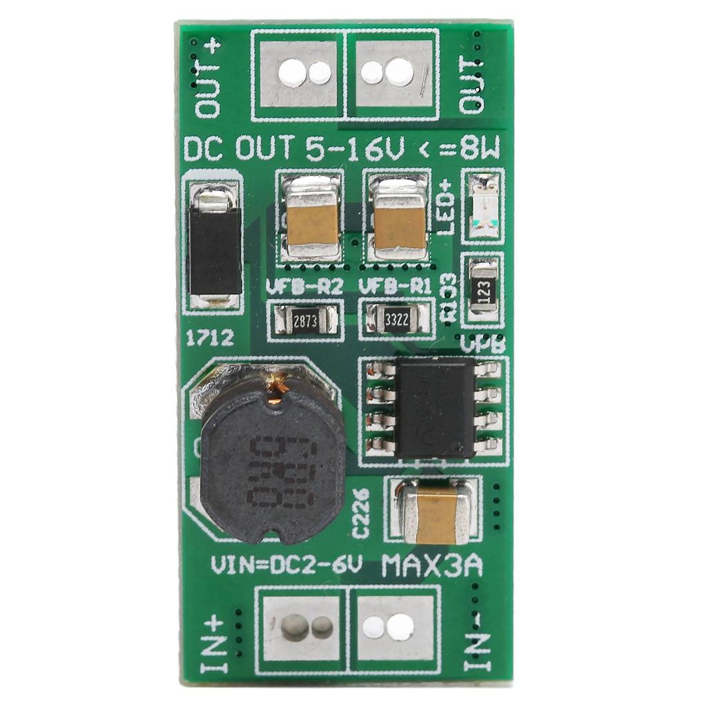 Converter Boost Module ABS Power Supply Boost Board USB Input 5V To 12V 8W Maximum Output