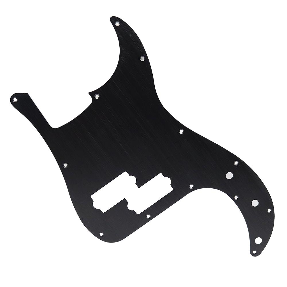 1pcs Guitar Pickguard Metal Electric Guitar Pickguard Scratch Plate For Precision Bass PB Bass Guitar Part 13 Holes