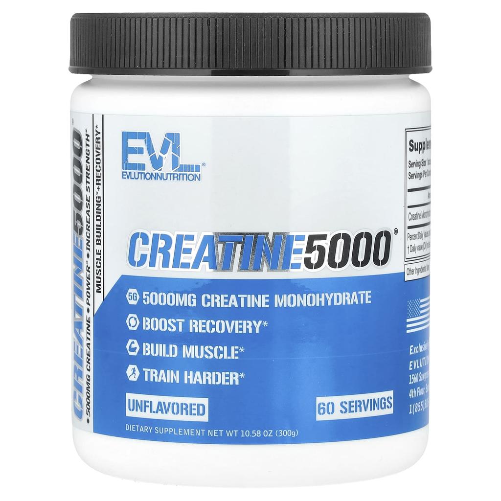 Creatine5000, unflavored, 300G (10.58Oz)
