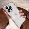 Applicable To Apple 17ProMax Electroplated Four-corner Anti-drop Mobile Phone Case iPhone16 All-inclusive 14/15 Transparent Soft Case