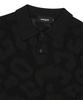 MAHAGRID Leopard Crochet Collar Knit Black(Mg2Gmmk640A)