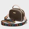 Small Bag Women's New Trend Fashion Printed Small Square Bag Messenger Bag Single Shoulder Camera Handmade Bag
