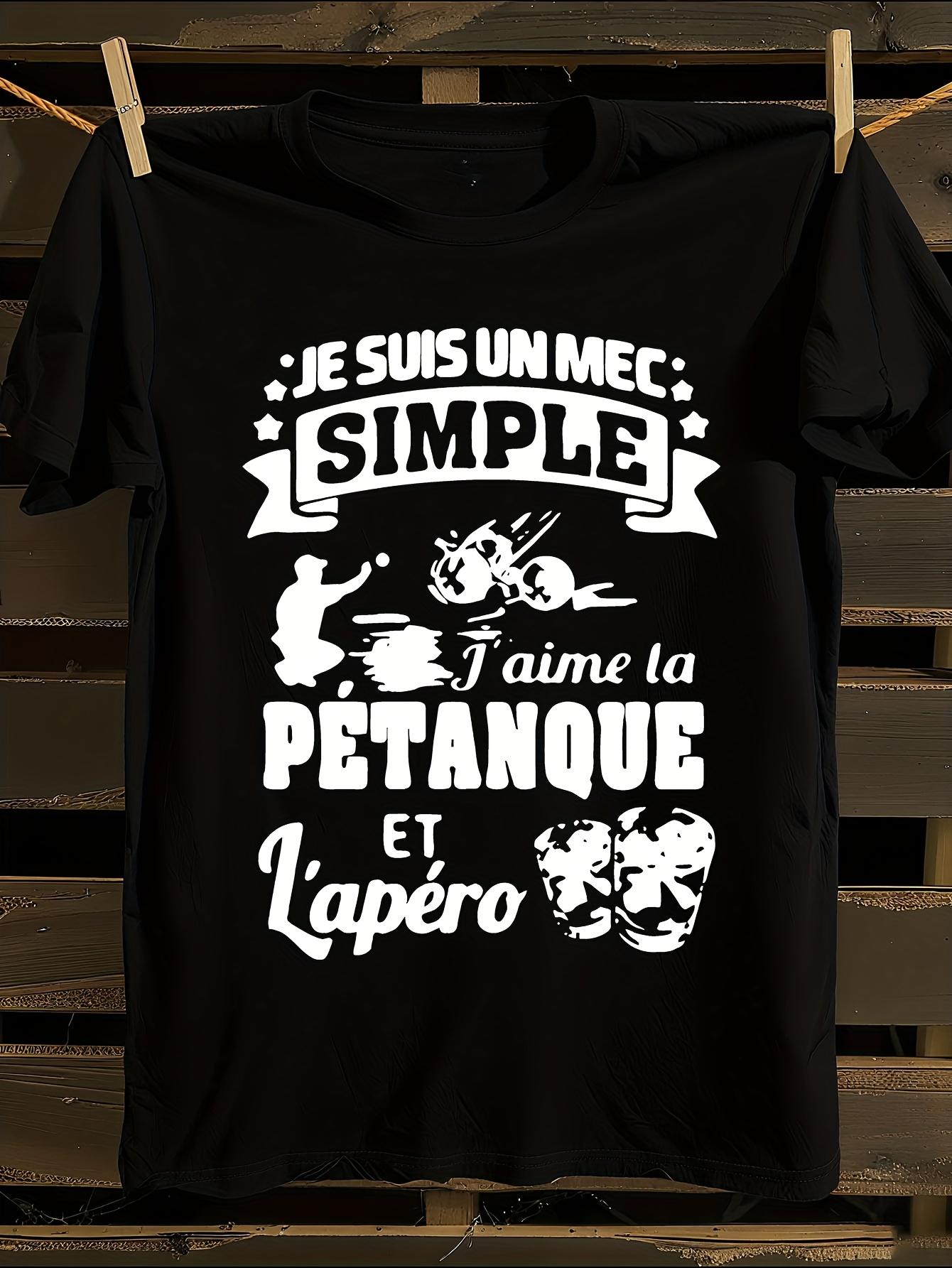 & WoFunny French Petanque Boule Sports T-Shirt S
