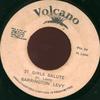 7inch Record BARRINGTON LEVY  21 Girls Salute NONE Volcano 1981 Jamaica Reggae Ska  Dub Used