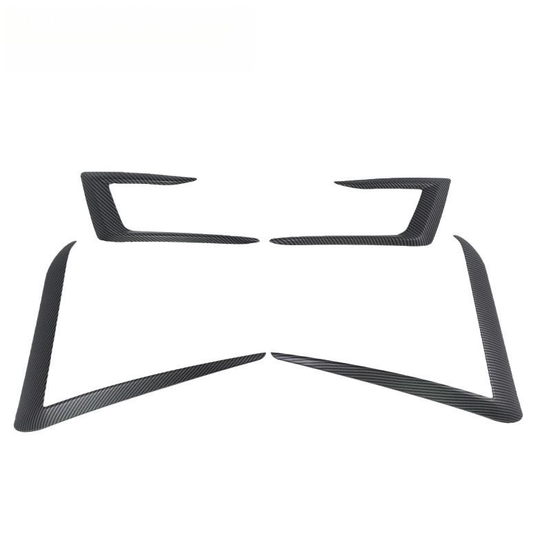 Deflector de vânt pentru bara de protecție față și Spoiler sprânceană far pentru Tesla Model Y Facelift 2025+