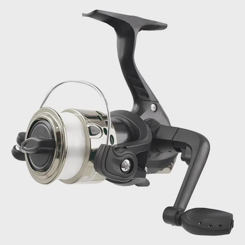 200-Type Compact Spinning Fishing Reel with Line for Sea and Road Fishing