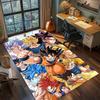 Tappeto Anime Dragon Ball Goku Tappeto Tappeto Grande Area Tappetino Pavimento Antiscivolo Lavabile Stanza Gamer Camera da Letto Decorazioni per la Casa -QJY