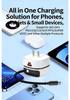 65W PD Fast Charger with Retractable Cable & Foldable Plug for Super Fast Mobile Charging