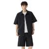 Izzueit Men's 2026 Summer Lightweight Seersucker Shirt & Shorts Set