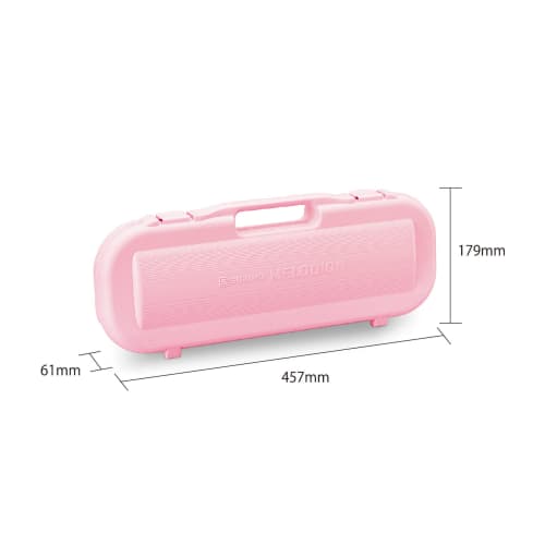 SUZUKI Case for Suzuki Melodion MXA-32P, Pastel Pink (Case Only, MP-2170P)