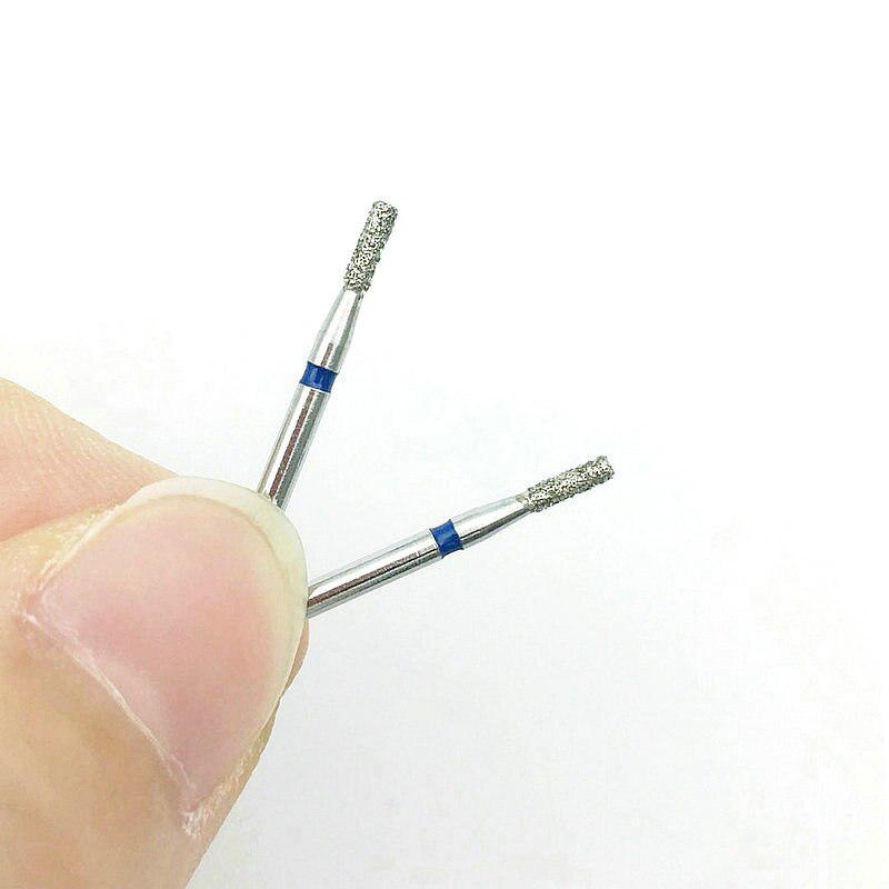 10PCS Diamond Burs Dental FG High Speed Burs Medium for Teeth Polishing 1.6mm Dentist Tool SF-31