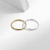 MODIAN Anillos Minimalistas Finos Apilables de Plata de Ley 925 Moda Clásico Color Dorado Joyería Fina Para Mujer Niña Regalos de Fiesta
