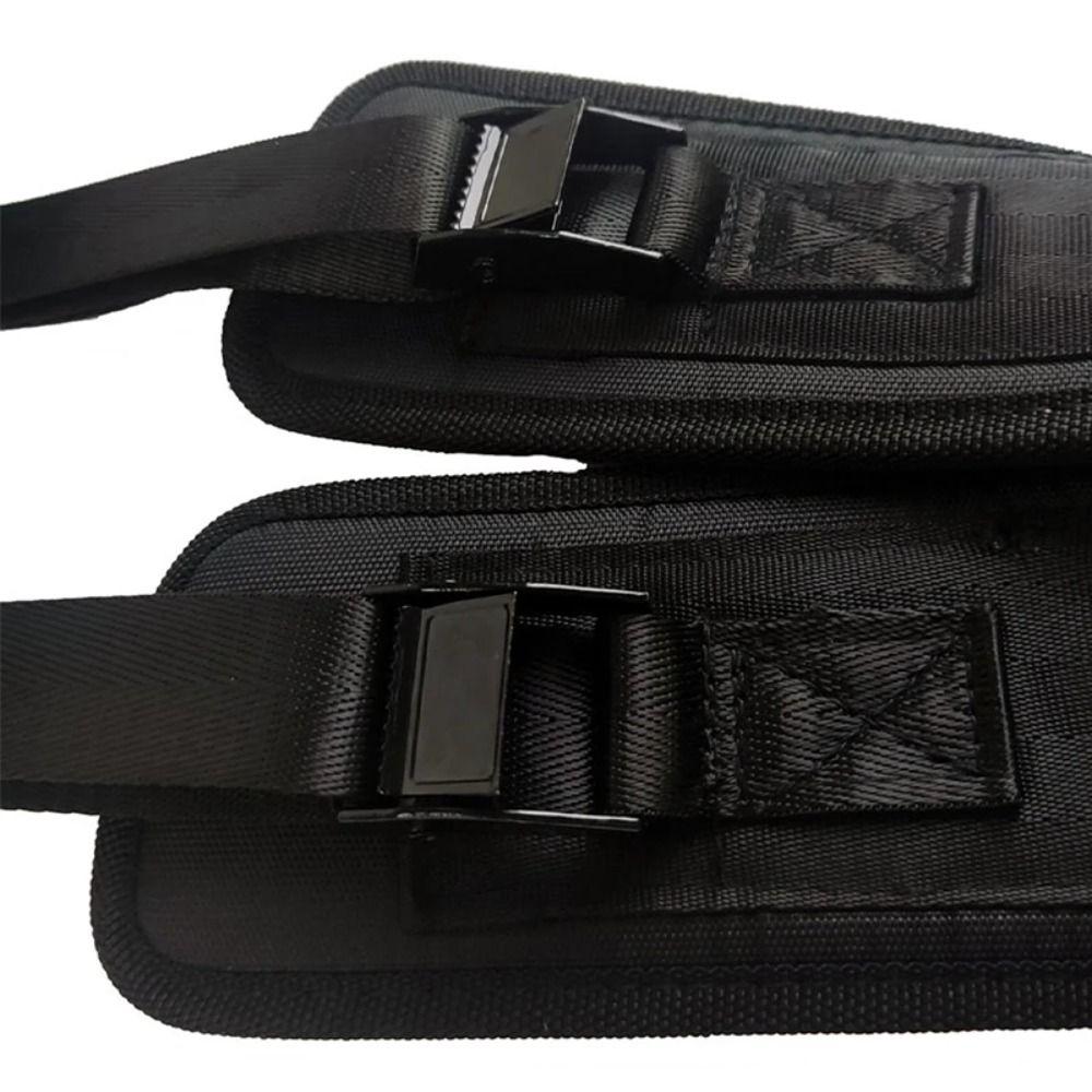 Easy to Use Hip Thrust Belt Non-Slip Grip Waist Hip Thrust Pad Heavy-Duty Dumbbell Band  Exercise