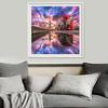 5D DIY Diamond Painting Train Scenery Diamond Embroidery Landscape Cross Stitch Home Decor