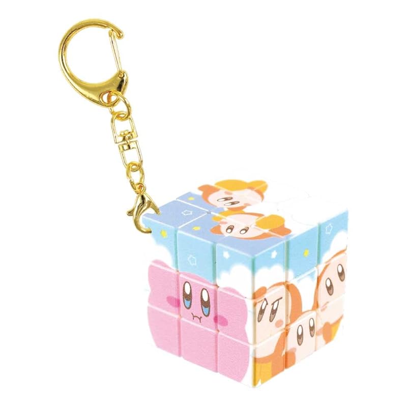 

Tease Factory Kirby Puzzle Cube Keychain Probably H30×W30×D30mm HK-5546413OS
