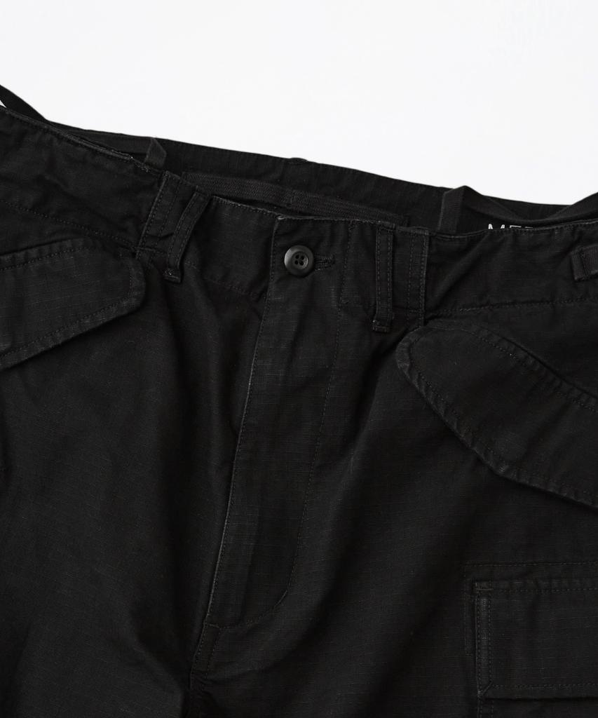 OUTSTANDING M-51 Wide Cargo Shorts_Black
