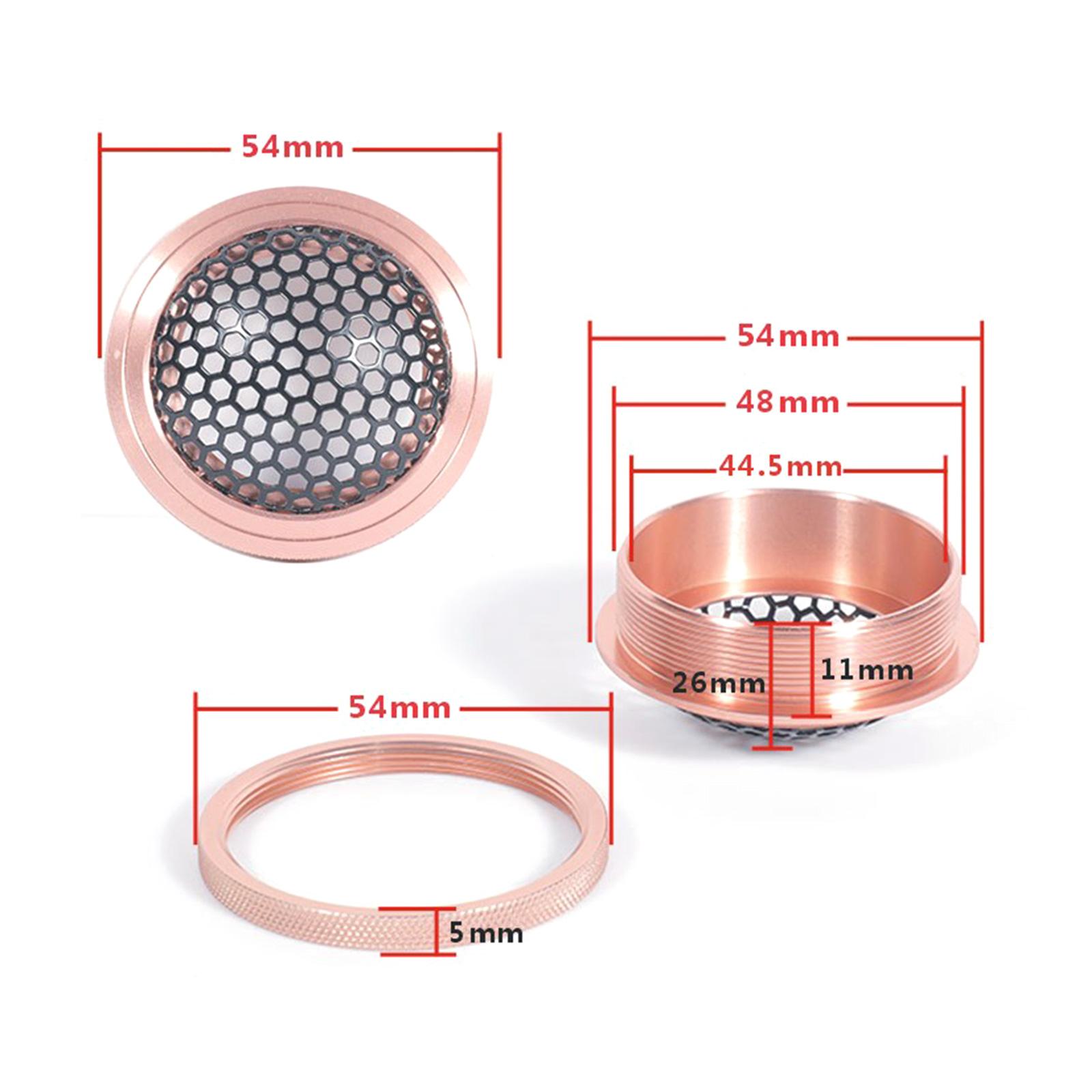 

Автомобіль r Гриль Кришка Захисний захисний металевий сітчастий декоративний круг для якісного звуку Захист автомобільних звуків A