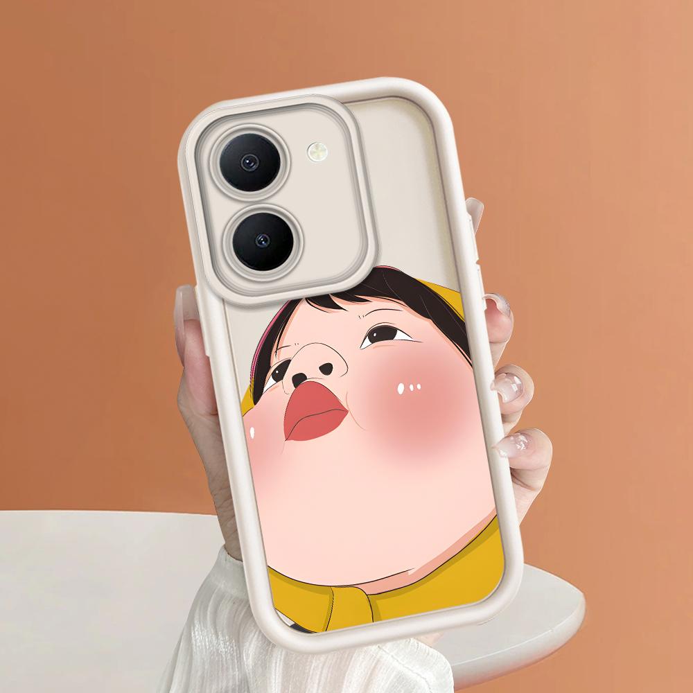 Coque de protection antichoc en silicone souple avec motif de dessin animé pour iPhone Infinix Tecno Vivo