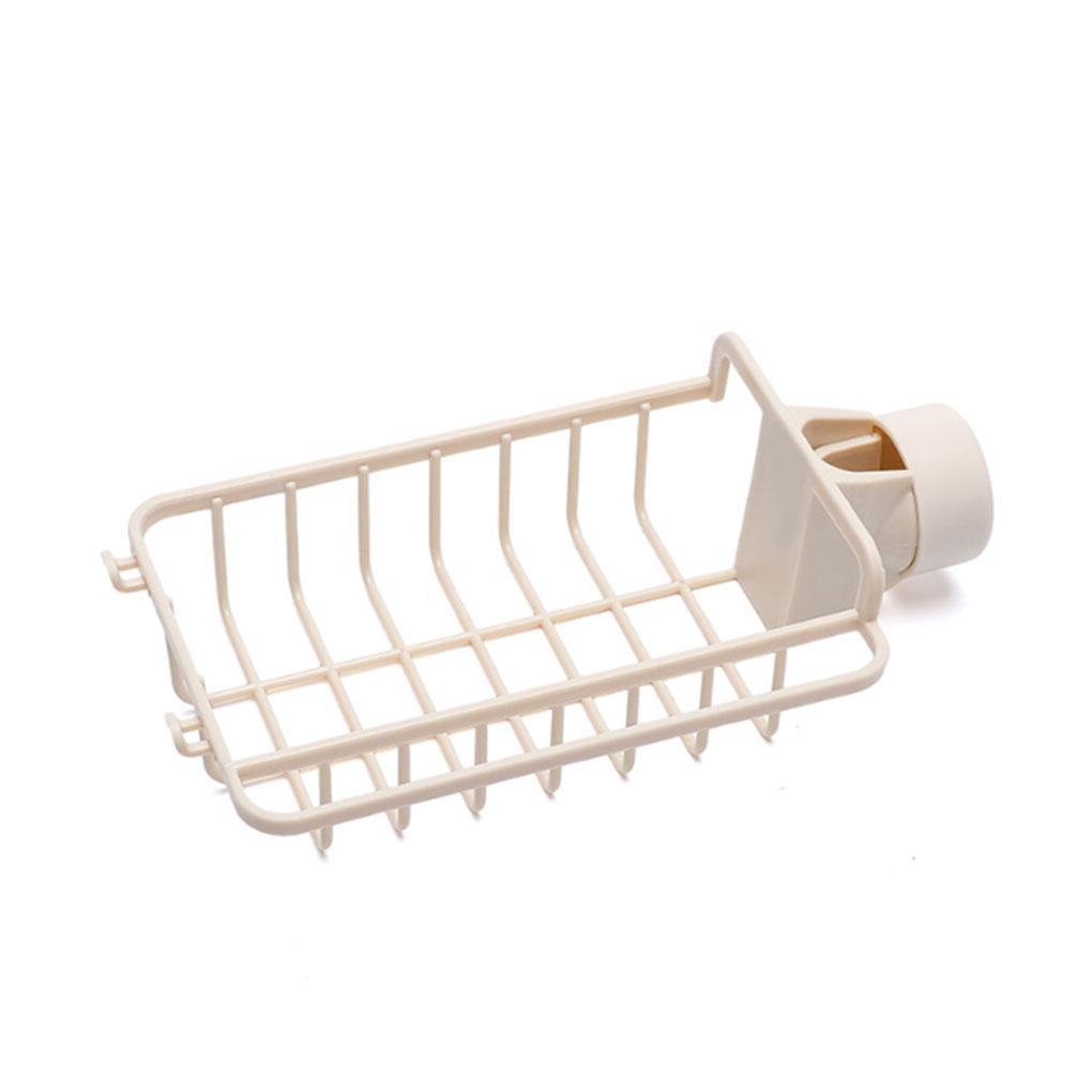 

Drain Rack Storage Holder Shelf-Kitchen Sink Faucet Sponge Soap Cloth