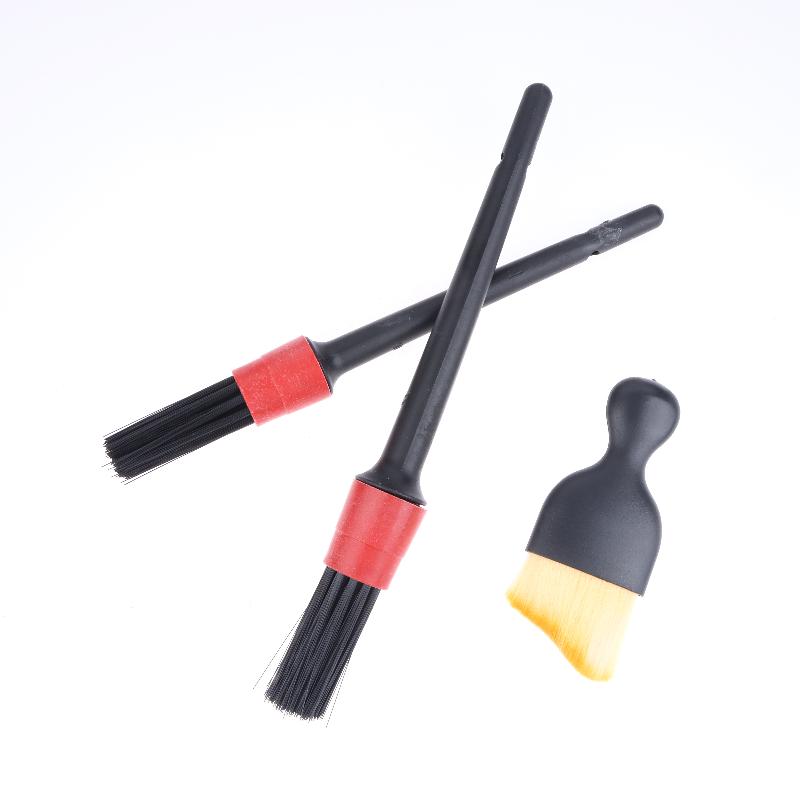 

6Pcs Car Detailing Brush Set Fiber Cleaning Brush For Cleaning Wheels Dashboard Air Vent Engine Interior Exterior Wash Kit 6Pcs 1Set