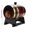 3L Whiskey Barrel Wood Barrel Vintage Oak Beer Brewing Tools Tap Dispenser for Rum Pot Whisky Wine Bar Tools