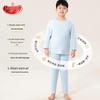 Langsha Boys' Plus Size Antibacterial Thermal Underwear Set